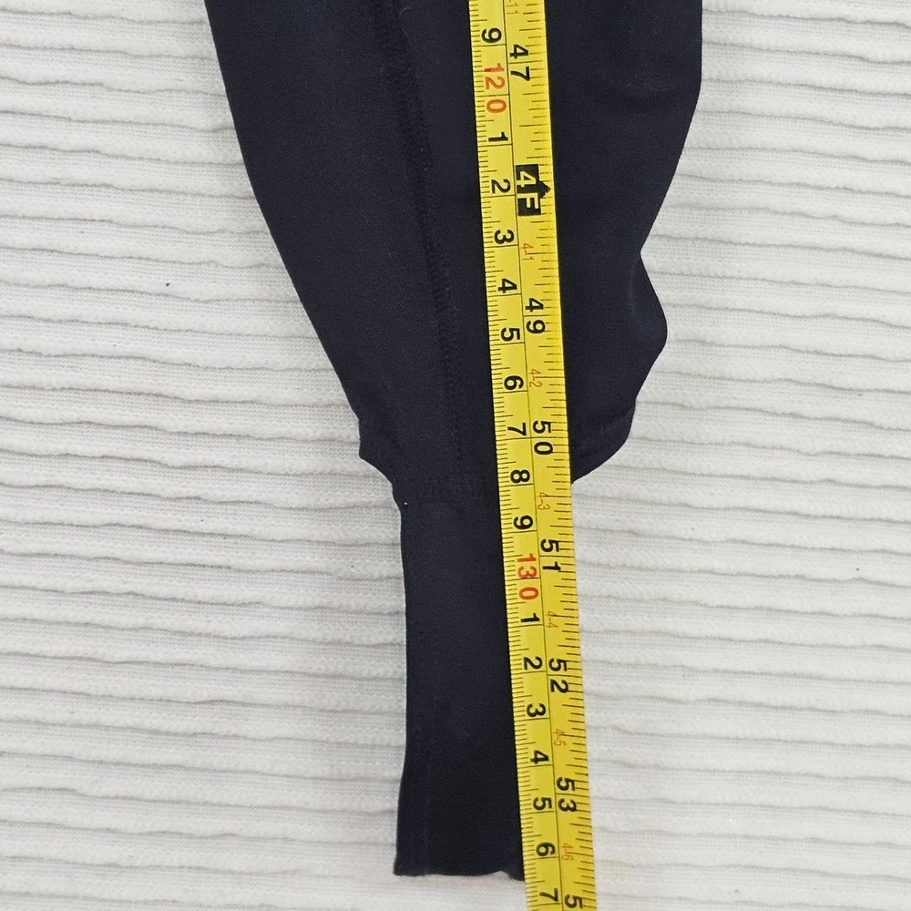 Edge UV Shield 50+ Full Body Rash Guard Black Long Sleeve Stirrup‎ Suit Small
